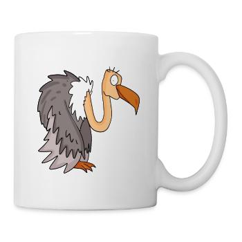 Vautours - Mug blanc - blanc - Droite