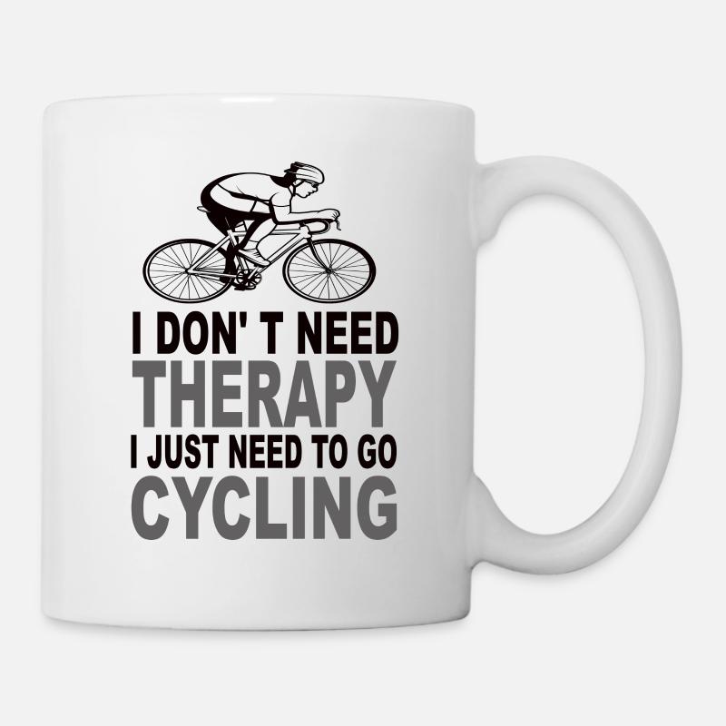 Rennrad - Tasse - Weiß