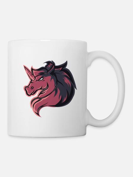 Einhorn - Tasse - Weiß