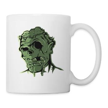 Zombie - Tasse - Weiß - Rechts