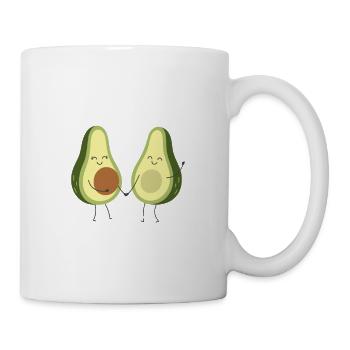 30 Jahre verheiratet Avocado 30. Hochzeitstag - Tasse - Weiß - Rechts