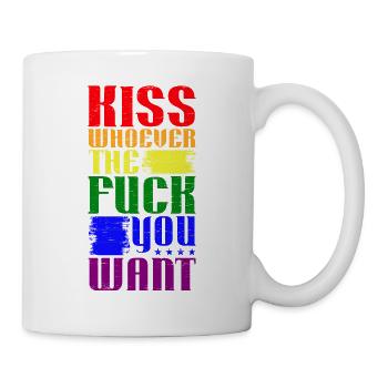 LGBTQ Pride - Tasse - Weiß - Rechts