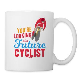Radsport Fahrrad Kind Baby Sohn - Tasse - Weiß - Rechts