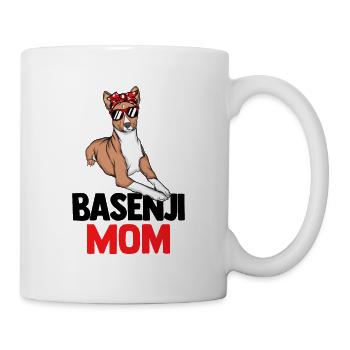 Basenji - Tasse - Weiß - Rechts
