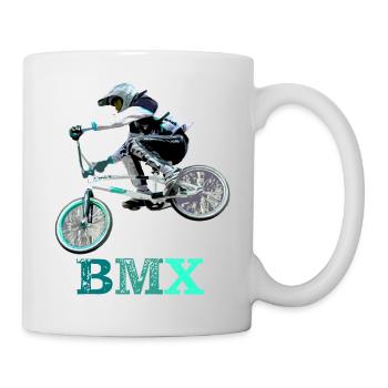bmx racing - Mug - white - Right