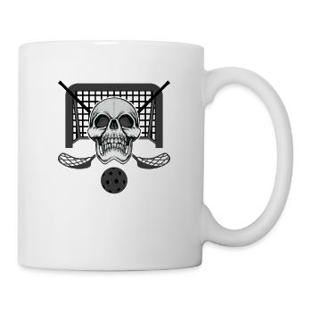 Floorball Floor Hockey Unihockey - Mug - white - Right