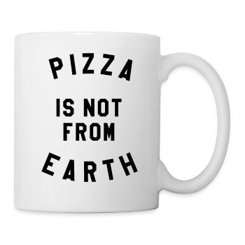 Spezielle Pizza - Tasse - Weiß - Rechts
