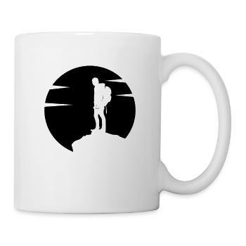 Hiking Mountaineering Alps Hikers Holiday Nature - Mug - white - Right