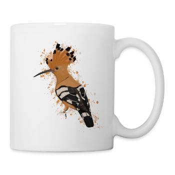 Wiedehopf Vogel Vogelfreund Vogelbeobachter - Tasse - Weiß - Rechts