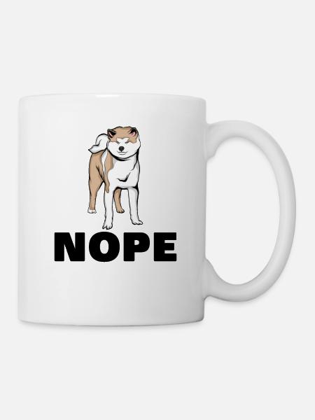 Akita Inu - Tasse - Weiß