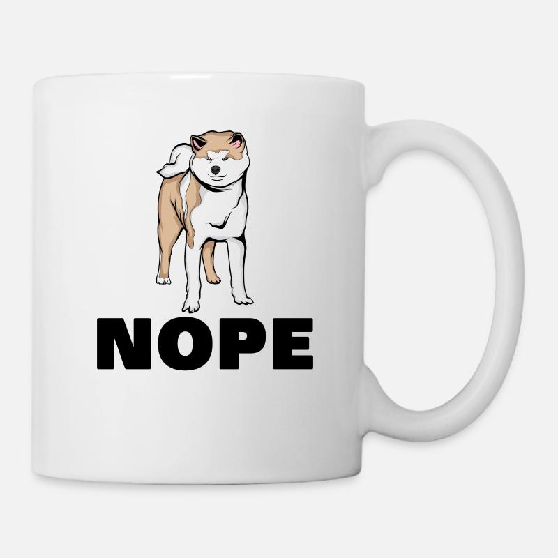 Akita Inu - Mug blanc - blanc