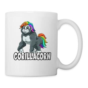 Gorillacorn for a gorilla and unicorn - Mug - white - Right