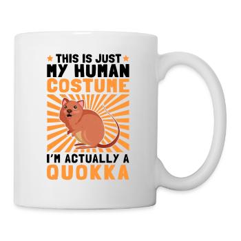 Quokka costume de marsupial Kangourou Australie - Mug blanc - blanc - Droite
