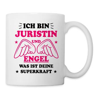 Juristin Jura Lustiger Spruch Juristin Geschenk - Tasse - Weiß - Rechts