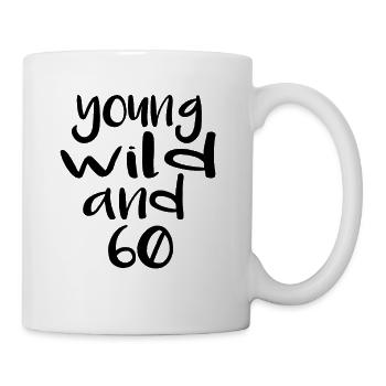 wild and 60 - Tasse - Weiß - Rechts