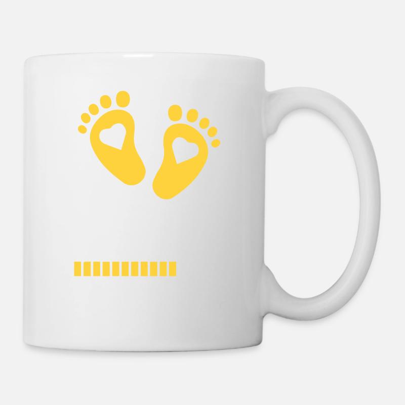baby loading saying - Tasse - Weiß