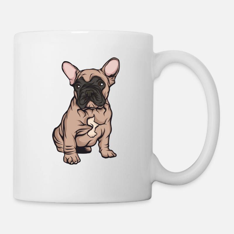 French Bulldog - Mug - white
