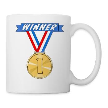 MEDAL WINNER - Mug - white - Right