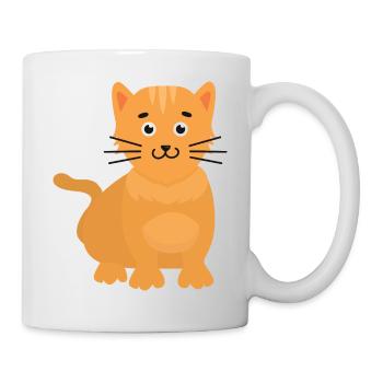 Chat - Mug blanc - blanc - Droite
