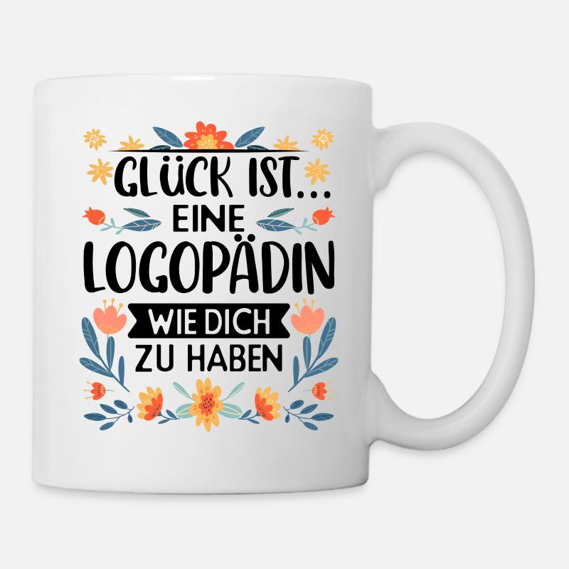 Logopädin Logopädie - Tasse - Weiß