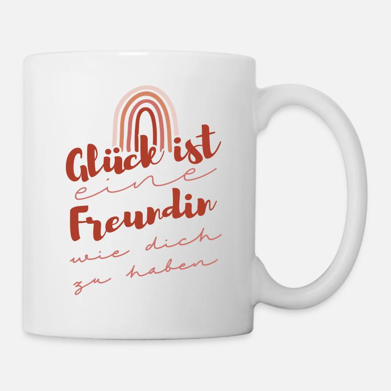 Beste Freundin - Tasse - Weiß