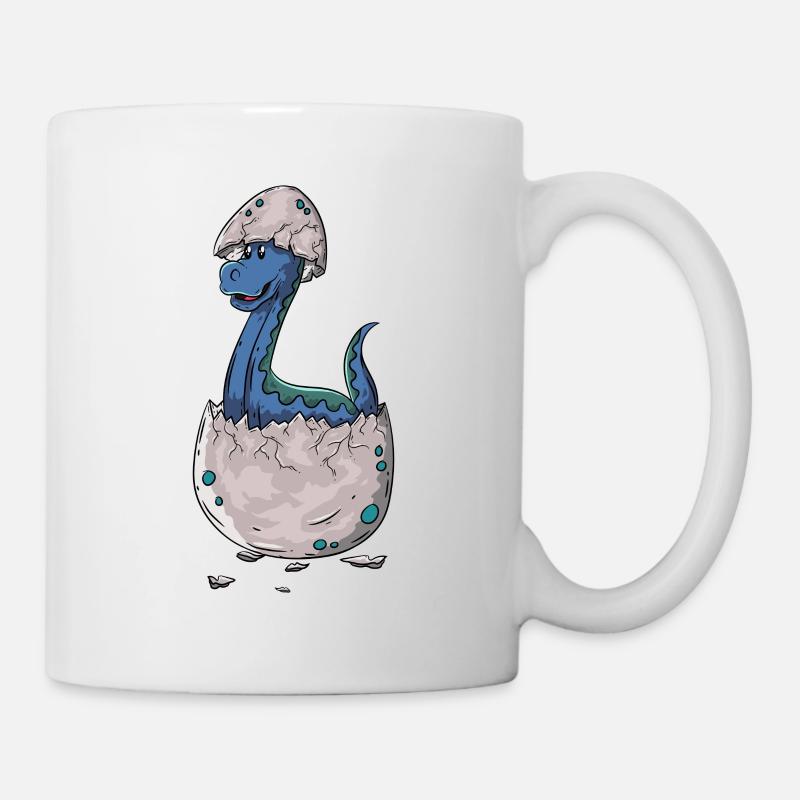 Dinosaurier - Tasse - Weiß