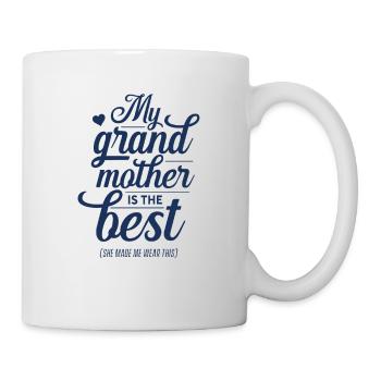 Meine Großmutter ist die Beste Großmama Oma Omi - Tasse - Weiß - Rechts