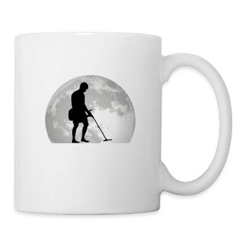 Sondeur Lune Détecteur de métaux Sondler - Mug blanc - blanc - Droite