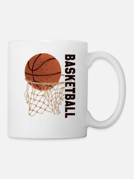 Basketball - Tasse - Weiß