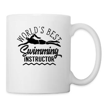 World's Best Swimming Instructor Swimming Coach Coach - Mug - white - Right