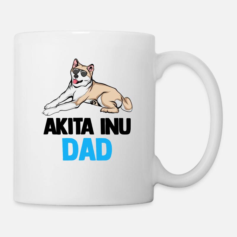 Akita Inu - Mug blanc - blanc