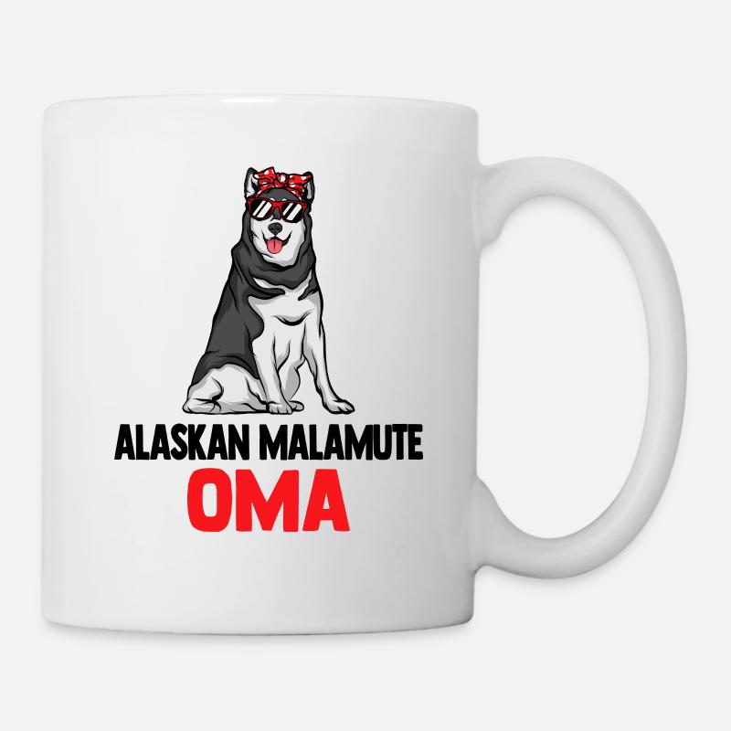 Alaskan Malamute - Mug - white