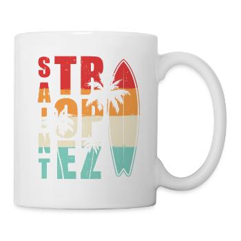 Saint Tropez Surfing Summer - Mug - white - Right