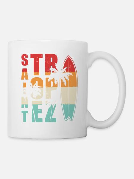Saint Tropez Surfing Summer - Tasse - Weiß