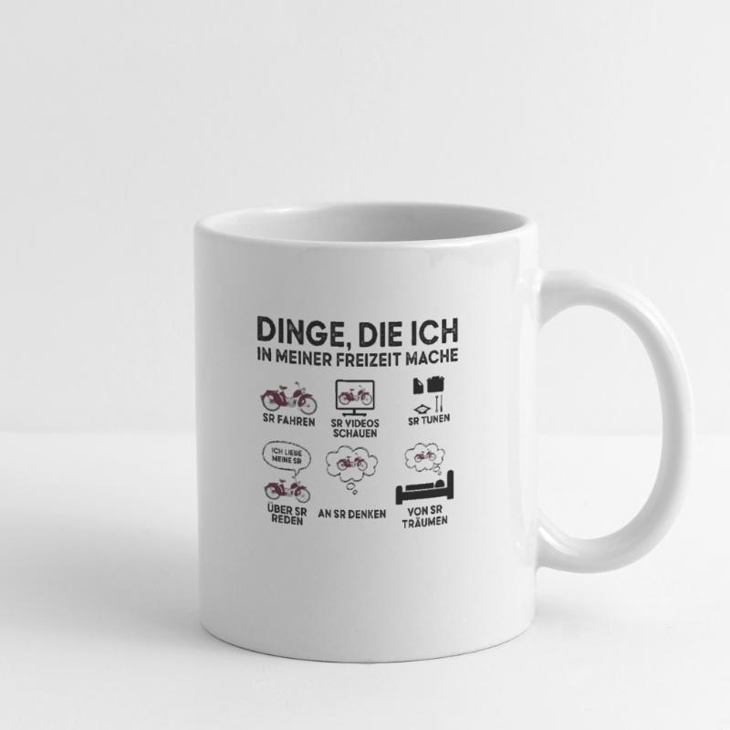 Mobylette SR Mobylette Ostalgie choses Mon temps libre Mug blanc