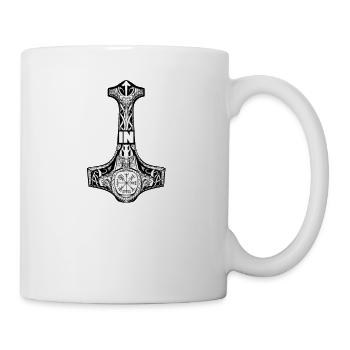 Lac you in Valhalla I Schildmaid Odin Nordiques - Mug blanc - blanc - Droite