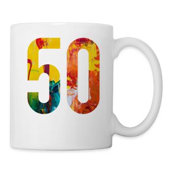 50th birthday - Mug - white - Right