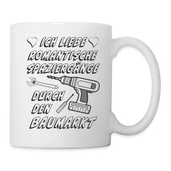 ROMANTISCHE SPAZIERGÄNGE - Tasse - Weiß - Rechts