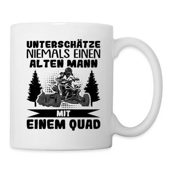 Quad - Tasse - Weiß - Rechts