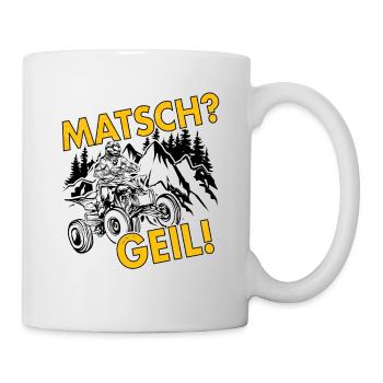 Quad - Tasse - Weiß - Rechts