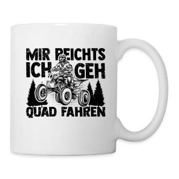 Quad - Tasse - Weiß - Rechts