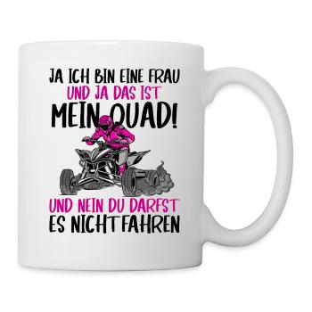 Quad - Tasse - Weiß - Rechts