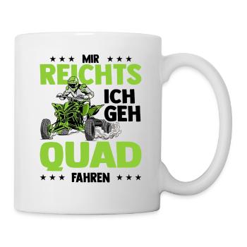 Quad - Tasse - Weiß - Rechts
