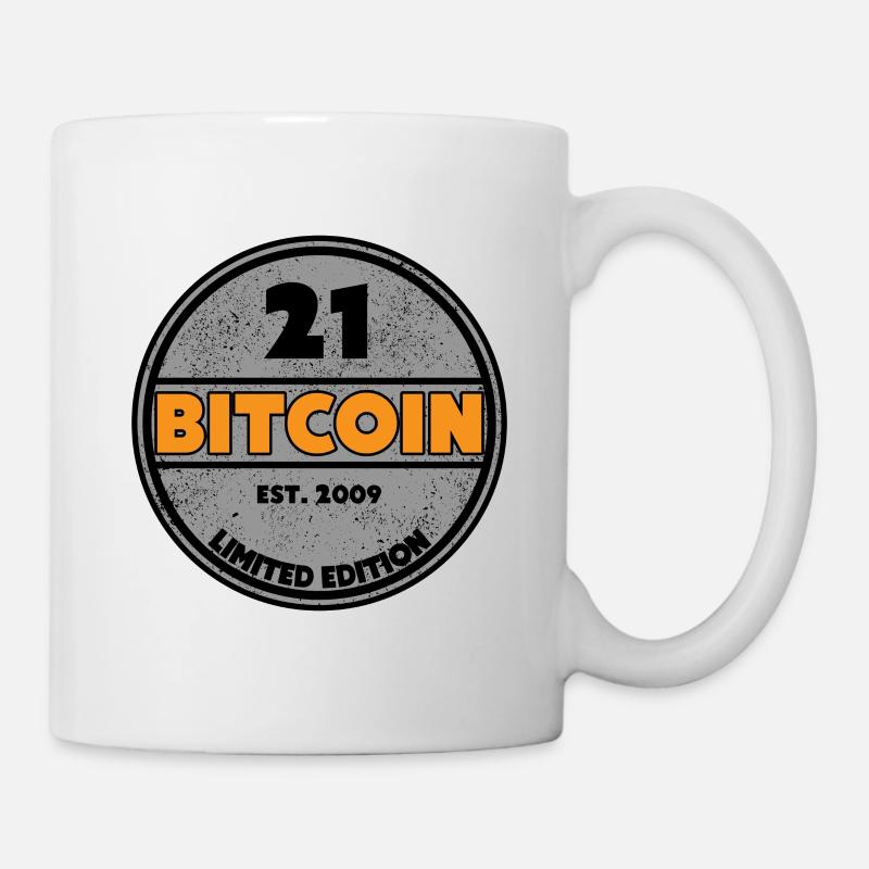 Bitcoin 21 Limited Edition - Mug blanc - blanc