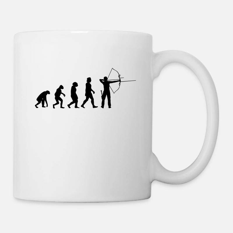 Arc-en-ciel Evolution arc-en-ciel Arc - Mug blanc - blanc