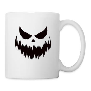 Citrouille Halloween - Mug blanc - blanc - Droite