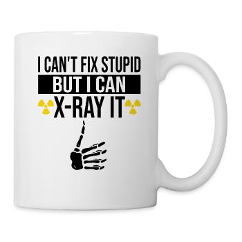 Health Technician Radiologist X-ray Student - Mug - white - Right