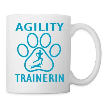 Chien Dog Agility - Mug blanc - blanc - Droite