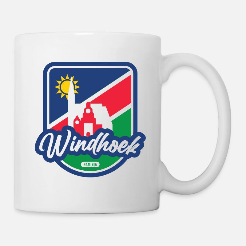Windhuk - Namibie - Mug blanc - blanc