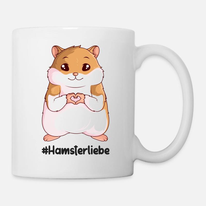 Hamster - Tasse - Weiß